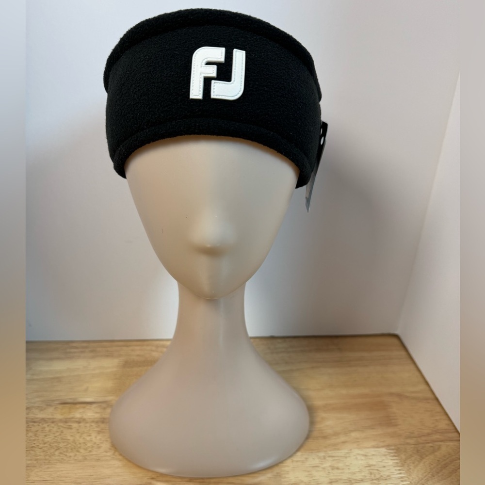 FootJoy Fleece Winter Headband Black OSFM